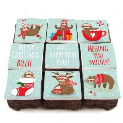 9 Sloth Brownies